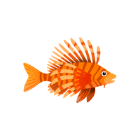 Lionfish | Sea Animal Names for Kids in English
