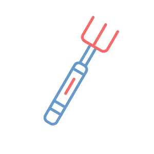 Manure Fork | Farm Tools Names for Kids in English