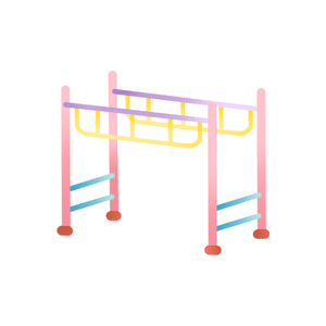 Monkey bars | Playground Equipment Names for Kids