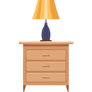 Nightstand | Household Items Names for Kids