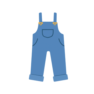 Overalls | Summer Clothes Names for Kids in English