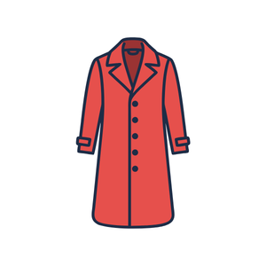 Overcoat | Winter Clothes Names for Kids in English