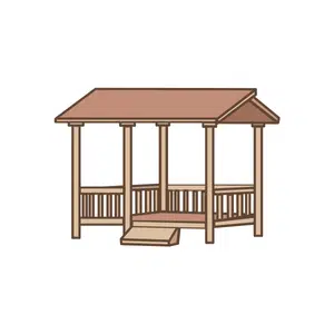 Pavilion | Park Things Names for Kids in English