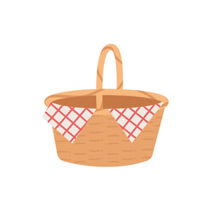 Picnic basket | Picnic Items Names for Kids