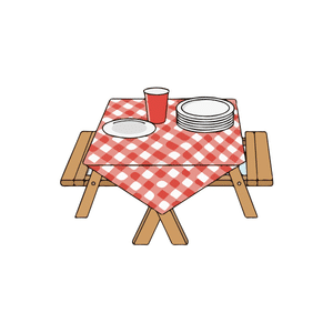 Picnic table | Playground Equipment Names for Kids