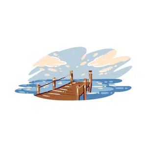 Pier | Beach Things Names for Kids