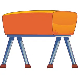 Pommel-horse | Sports Items Names for Kids