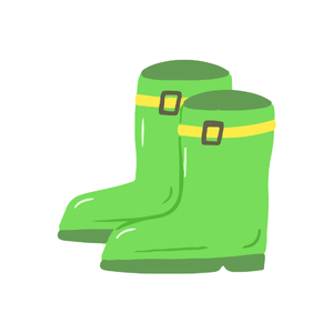 Rainboots | Winter Clothes Names for Kids in English