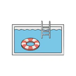 Rescue tube | Beach Things Names for Kids