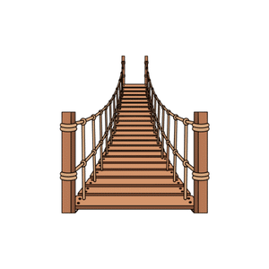 Rope bridge | Playground Equipment Names for Kids