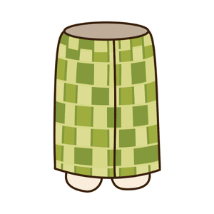 Sarong | Summer Clothes Names for Kids in English