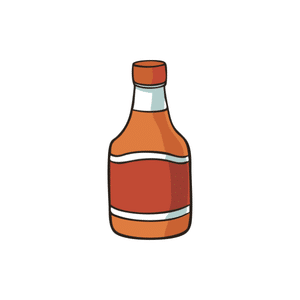 Sauce bottle