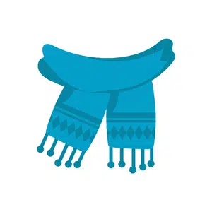 Scarf | Clothes Names for Kids in English