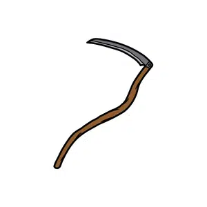 Scythe | Farm Tools Names for Kids in English