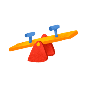 Seesaw | Playground Equipment Names for Kids