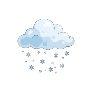 Snow | Weather Symbols Names for Kids