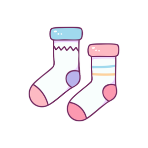 Socks | Winter Clothes Names for Kids in English