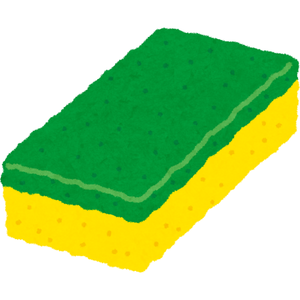 Sponge | Household Items Names for Kids