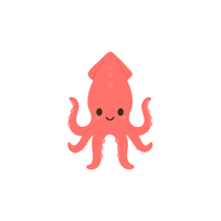 Squid | Sea Animal Names for Kids in English