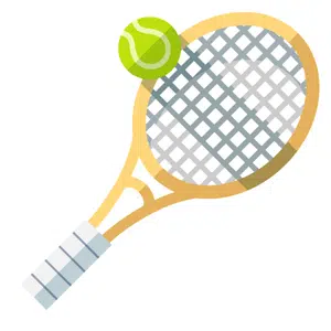 Tennis-racket | Sports Items Names for Kids