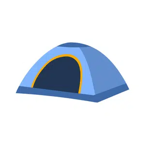 Tent | Beach Things Names for Kids