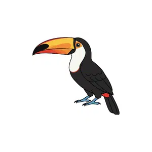 Toucan | Bird Names for Kids in English with Pictures