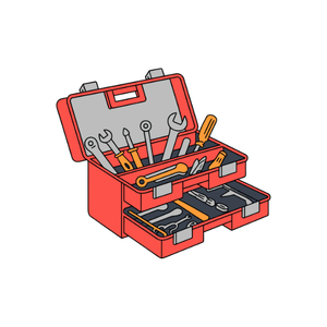 Toy Tool box| Toys Names for Kids in English