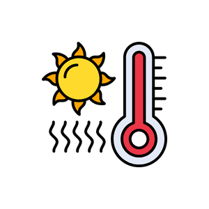 Warm | Weather Symbols Names for Kids