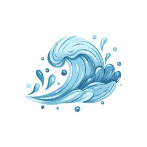 Wave | Beach Things Names for Kids