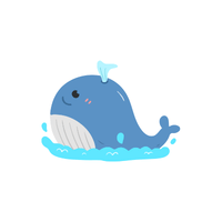 Whale | Sea Animal Names for Kids in English