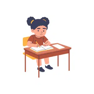 Writing table | School Furniture Names for Kids