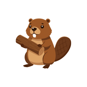 Beaver | River Things Names for Kids in English