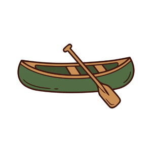Canoe | River Things Names for Kids in English