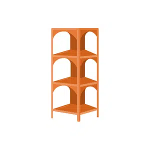 Corner shelf | Home Decoration Items Names for Kids