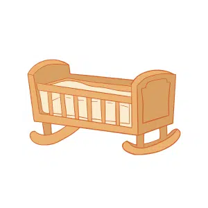 Cradle | Baby Care Items Names for Kids in English