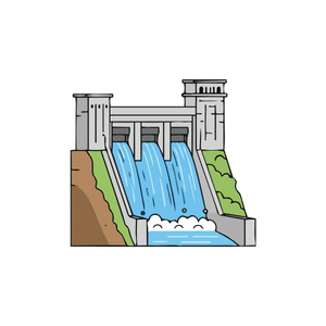 Dam | River Things Names for Kids in English