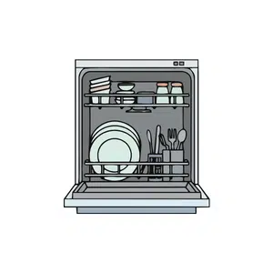 Dishwasher | Home Appliances Names for Kids