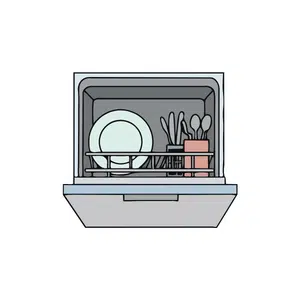 Dishwasher | Kitchen Appliances Names for Kids