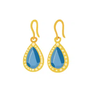 Drop earrings | Jewelry Items Names for Kids in English