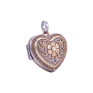 Engraved locket