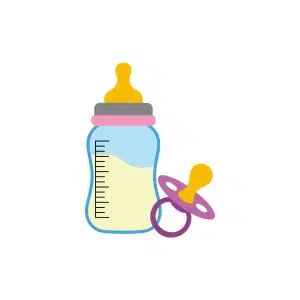 Feeding bottle holder | Baby Care Items Names for Kids in English