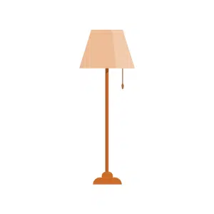 Floor lamp | Lighting Items Names for Kids