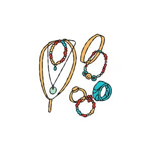 Jewelry set | Jewelry Items Names for Kids in English