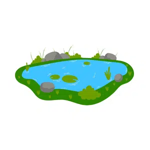 Lake | Mountain Things Names for Kids in English