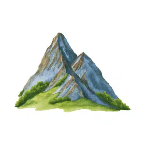 Mountain | Mountain Things Names for Kids in English