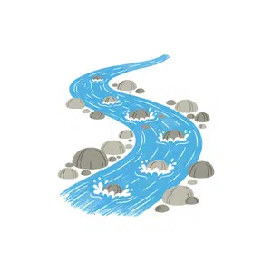 River | Mountain Things Names for Kids in English