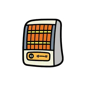 Room heater | Home Appliances Names for Kids