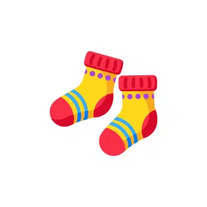 Socks | Baby Care Items Names for Kids in English