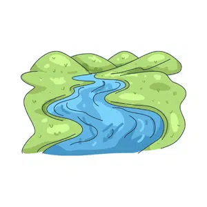 Stream | Mountain Things Names for Kids in English