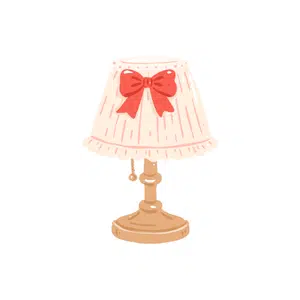 Table lamp decor | Home Decoration Items Names for Kids
